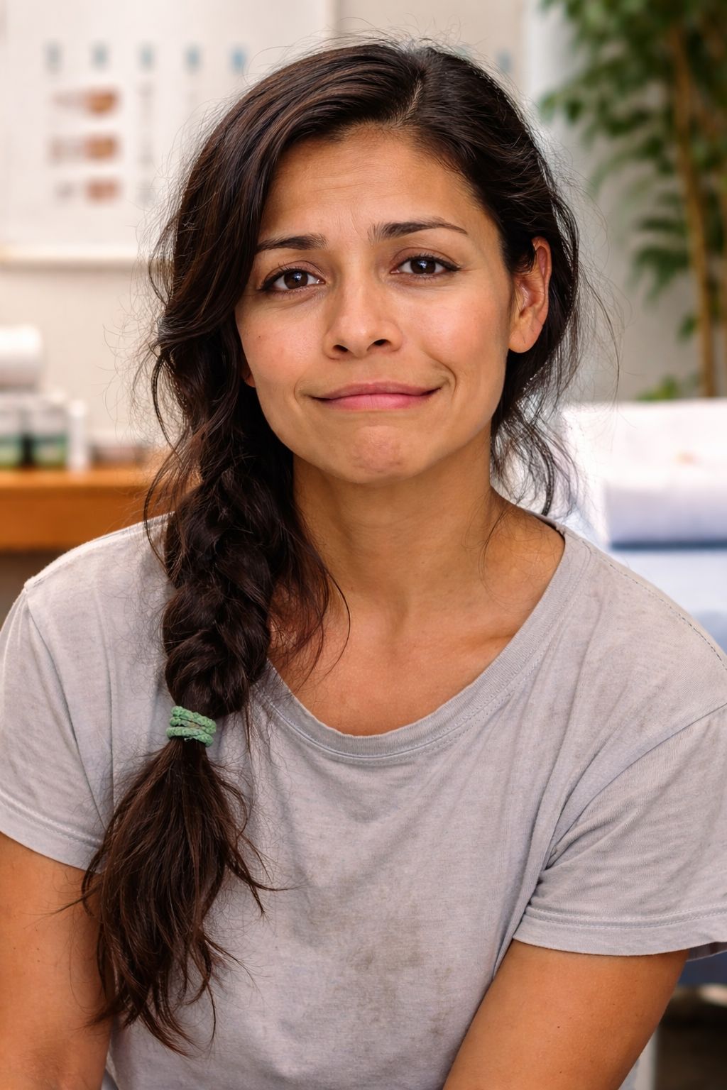 Parálisis facial mujer